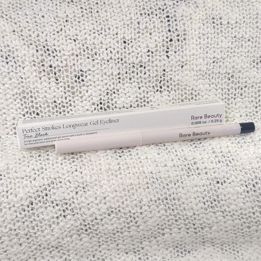 Rare Beauty Perfect Strokes True Black Longwear Gel Eyeliner, 0.25g/0.009 oz